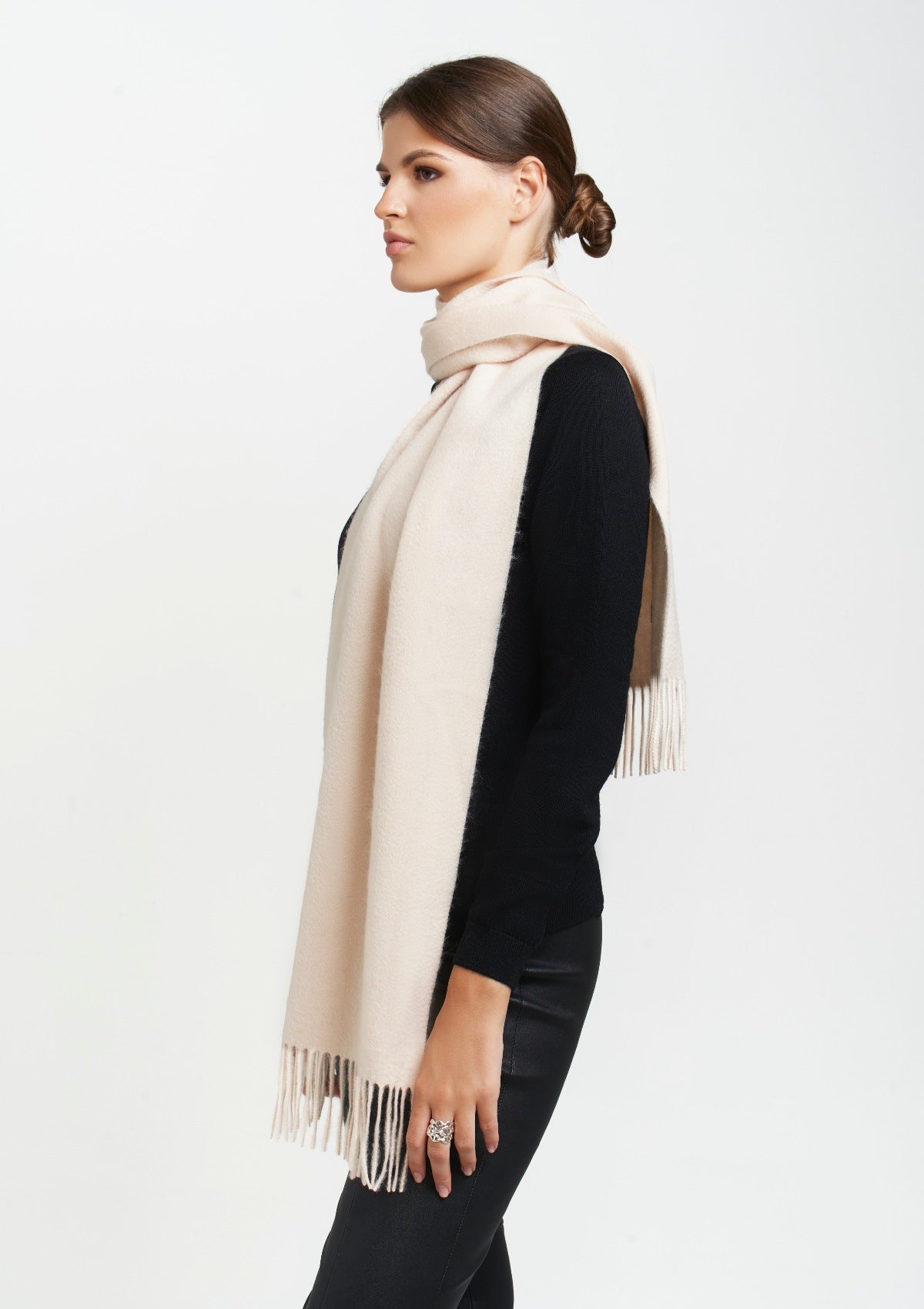 ivory-soft-high-quality-cashmere-scarf-Silk & tonic
