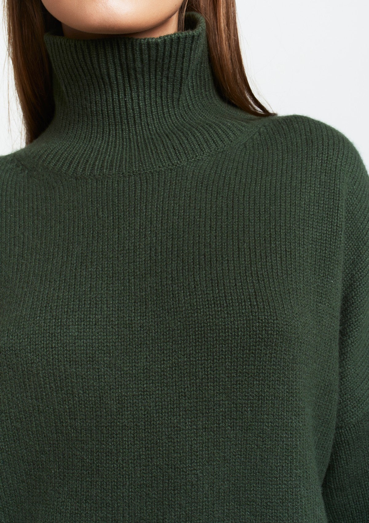 khaki-heavyweight-premium-mongolian-cashmere-sweater-by Silk & tonic