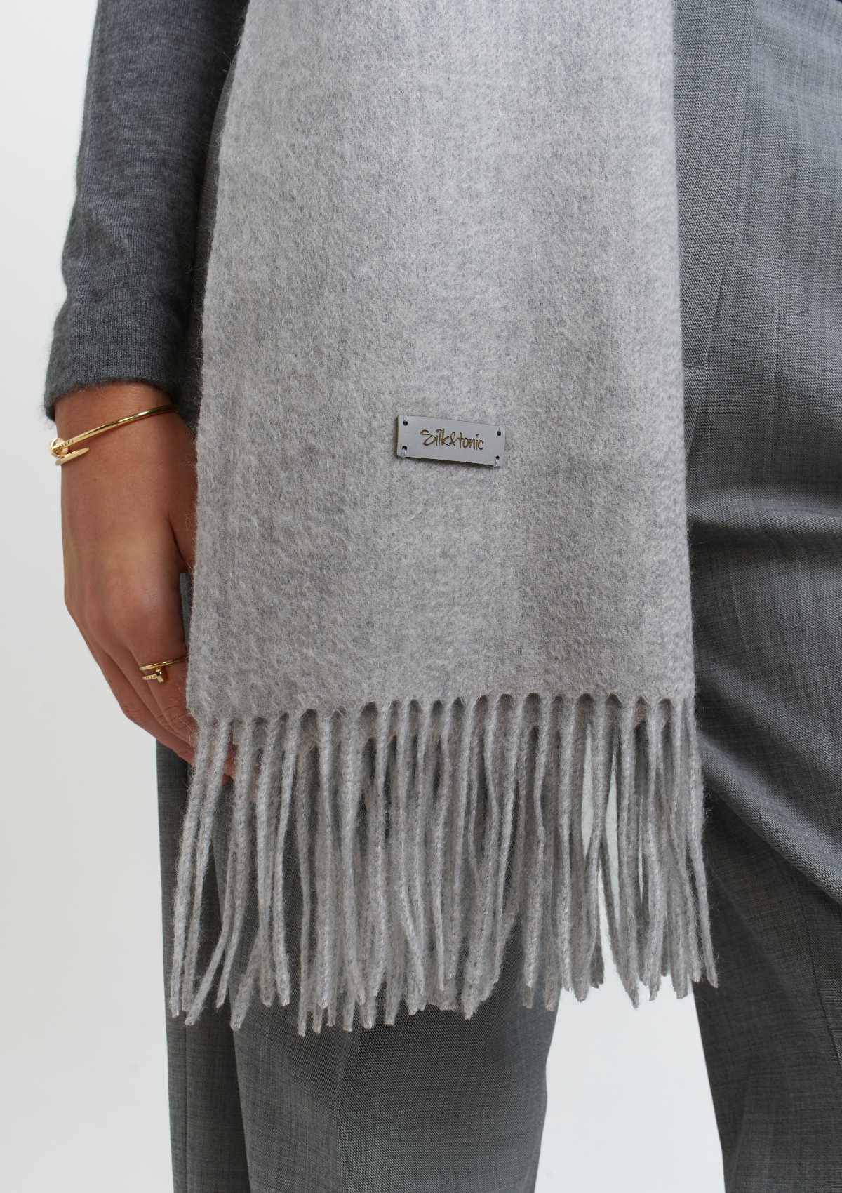 soft-grey-cashmere-scarf- Silk & tonic