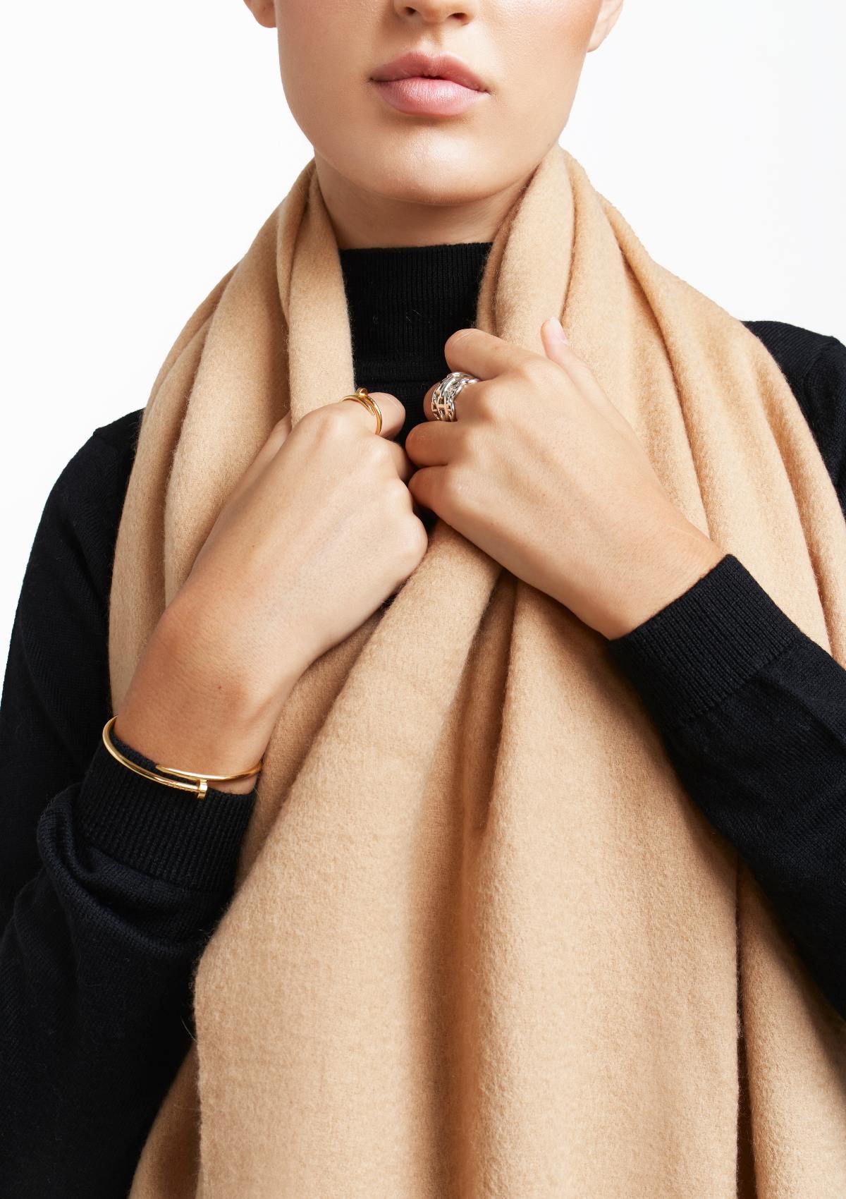 soft-warm-camel-cashmere-double-scarf-Silk & tonic