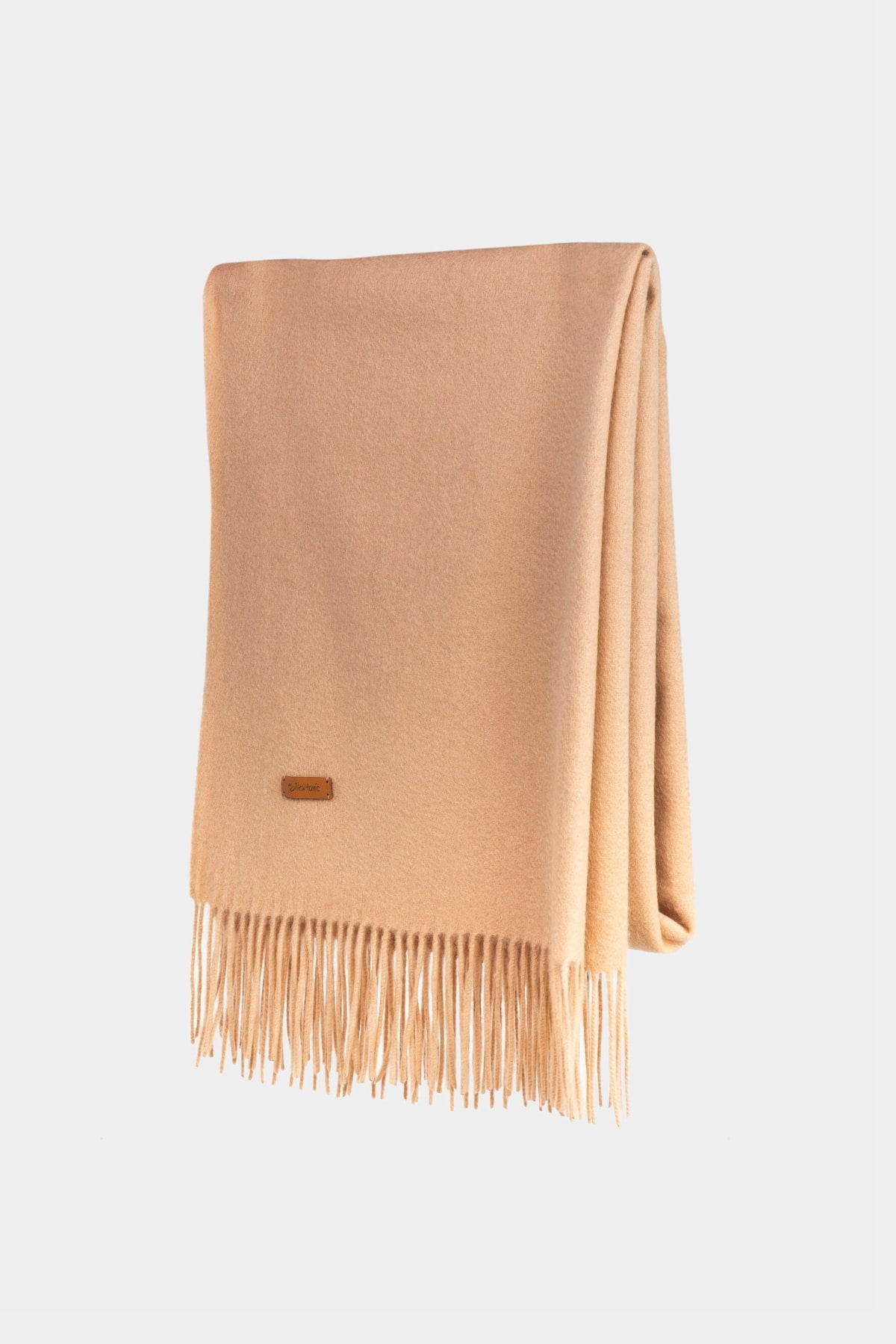 exceptionally soft Mongolian cashmere in camel - Silk & tonic
