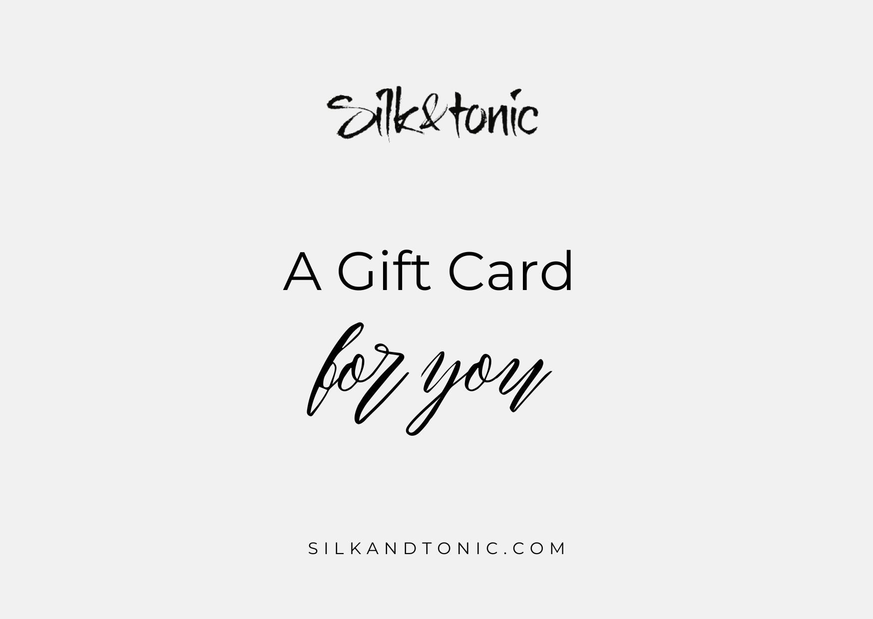 Gift-Card-Present-Idea-Silk & tonic