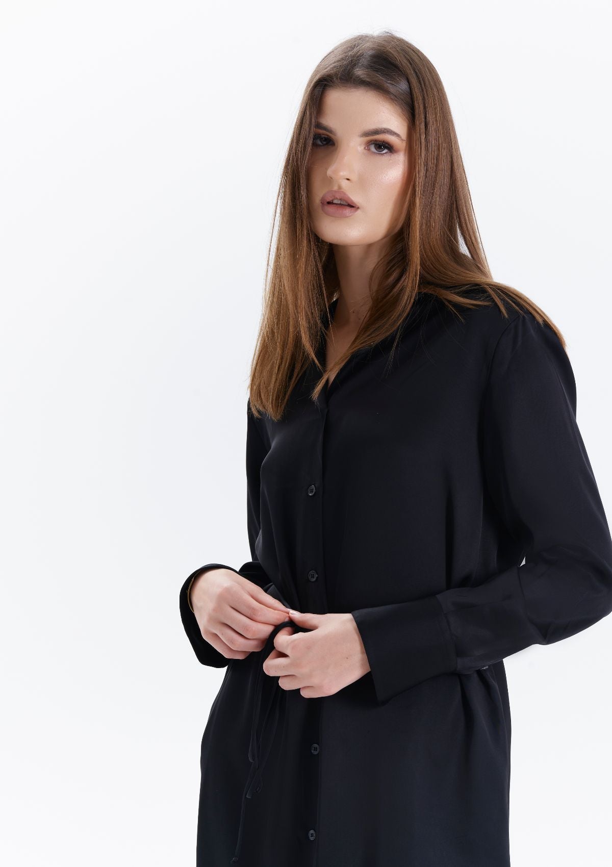 minimal-versatile-shirt-dress-by Silk & tonic fashion brand